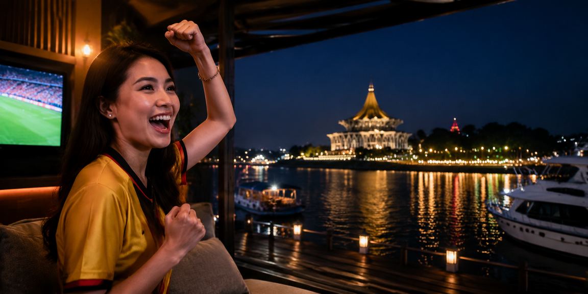 Pengguna Kuching mendaftar akaun live345 dan menikmati hiburan kasino dalam talian