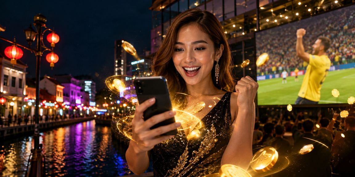 Pengguna di Melaka melakukan deposit untuk bermain poker dalam talian
